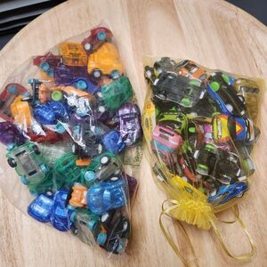 Bulk Mini Cars – 2 Bags | Ideal for Easter Eggs, Party Favors, Prizes